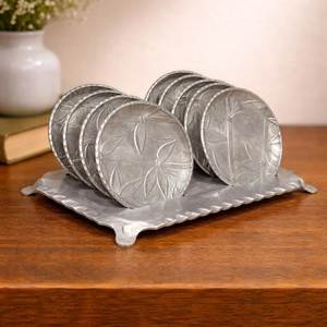 Durable Iron Beverage Coaster With Rust Resistant Finish For Everyday Dining And Entertaining Use - Product Image 2
