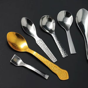 Cuillère légère en acier inoxydable pour shilajit, outil de dosage de résine ayurvédique, manipulation facile - Product Image 1