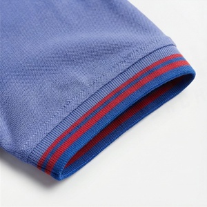 เสื้อโปโลผู้ชายไซส์ใหญ่ ผ้าฝ้ายพรีเมียม 100% ระบายอากาศได้ดี แขนสั้น สำหรับฤดูร้อน  แบบถัก  สีสันปรับแต่งได้  เสื้อลำลองสไตล์สปอร์ต - Product Image 6