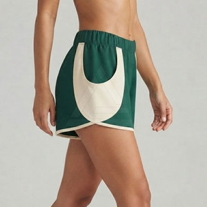 Shorts évasés modernes pour femmes avec taille haute élastique, style jambe large, tissu doux extensible, décontracté, pour l'entraînement, mode, vente en gros - Product Image 5