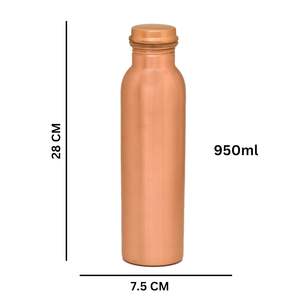 Botella clásica de cobre para beber, con revestimiento de laca, diseño antioxidante, al mejor precio de mercado para exportación al por mayor. - Product Image 6