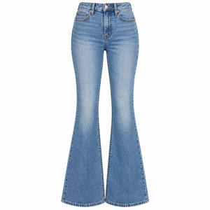 New Elastic Waist Stretch Denim Solid Plus Size Breathable Quick-Dry Summer Eco-Friendly High Quality Sand Washed Streetwear - Product Image 3