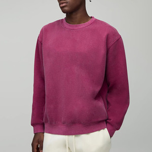 Unisex Oversized <b>Fleece</b> Pullover Sweatshirt Embroidered Custom Logo Printing Winter Wear Sweatshirts - Product Image 4