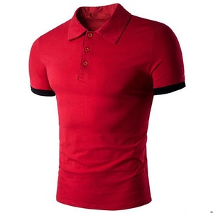 Camiseta de Manga Corta para Hombre, Estilo Casual, Tallas Grandes, Color Sólido, 220 g/m², Nueva Colección de Verano, Fabricante de Ropa - Product Image 1