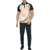 Uniformes de cricket pour hommes de grande taille, respirants, de haute qualité, avec logo personnalisé imprimé, 100% polyester, vêtements de sport