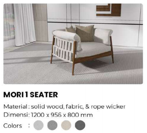 Midcentury Modern Wood Armchair With Tapered Legs And <b>Foam</b> Cushion For Living Room - Product Image 5
