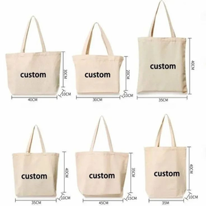 Bolsa de Tela de Algodón con Logotipo Personalizado, OEM, ODM, Venta al Por Mayor, 340GSM, Asa de Cuerda, Cierre de Cremallera, Fabricante de Marca Privada, MOQ Bajo - Product Image 2