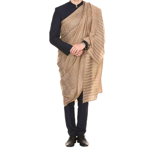 Men Winter <b>Wool</b> Shawl Soft Warm Breathable Solid 300g Traditional Office Wear Wrap Customizable Middle Eastern Style - Product Image 4