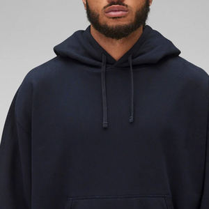 Sweat à capuche personnalisé avec logo, en coton/polyester doux pour un confort optimal et des poches kangourou, pour homme, vêtement décontracté 2026 - Product Image 2