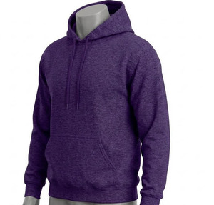 Sweat-shirt à capuche pour homme, couleur unie, coupe classique, en molleton de coton, décontracté, avec poche, pour l'automne - Product Image 2
