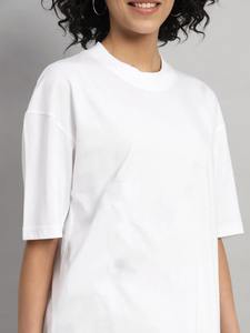 Conjunto de Pantalones Cortos y Sudadera Personalizados, Corte Holgado, 2 Piezas, Ropa de Verano, Logotipo Bordado, Jersey con Cuello Redondo, Traje Deportivo Elástico para Niñas - Product Image 5