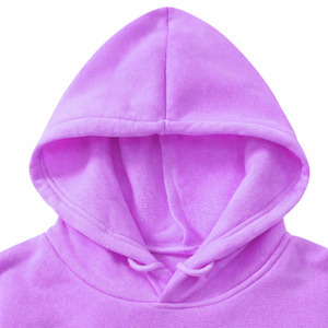 High Quality 100% Cotton French Terry Regular Fit Heavyweight <b>Thick</b> <b>Fleece</b> Pocket Pullover Hoodie Plain Blank Custom Men Hoodies - Product Image 5