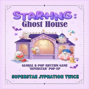 SUPERSTAR POP-UP STAR+ING Ghost House TWICE Photocard POB-K-POP Papier Anglais - Product Image 3