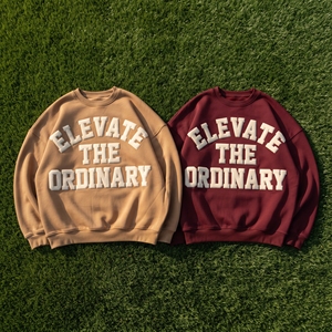 Custom <b>Embroidery</b> Oversized <b>Sweatshirts</b> Men Fashion Winter Pullover Streetwear Sweat Shirt Men's 100% Cotton Fleece <b>Sweatshirt</b> - Product Image 2