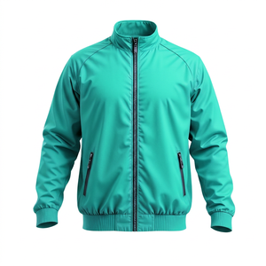 Veste bomber de sport pour homme, col fin, réversible, imprimé personnalisé, imperméable et respirante - Product Image 2