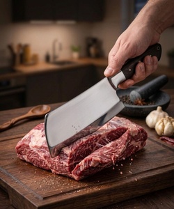 Juego de Cuchillos de Cocina Hechos a Mano con Mango de Madera Negra, Juego de Cuchillos de Chef al por Mayor con Funda de Cuero, Cuchillos de Supervivencia y Caza A&M Enterprises - Product Image 2