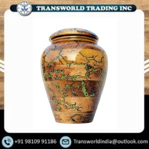 Luxury Wooden Cremation Urn Handmade <b>Memorial</b> Ashes <b>Box</b> Elegant Funeral Keepsake Decorative Adult Wooden <b>Memorial</b> Container - Product Image 3