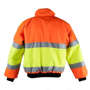 Vêtements de travail, veste de travail réfléchissante de sécurité, veste de chantier, veste de sécurité réfléchissante - Product Image 4