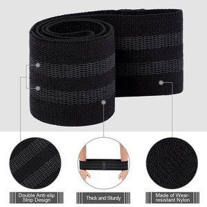 Bandes de Résistance pour Entraînement des Fessiers, Boucles Larges en Tissu pour Hanches, Idéales pour Squats, Exercices des Jambes et du Bas du Corps, Fitness, Gym et Entraînement à Domicile - Product Image 4