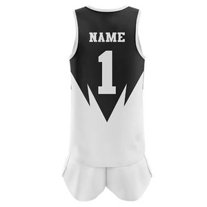 Uniforme de volley-ball sans manches à col en V, 100 % polyester, respirant, avec logo personnalisé de haute qualité, pour ensembles de vêtements de sport unisexes - Product Image 5