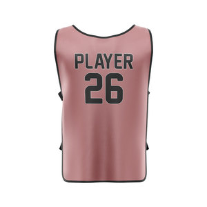 Chaleco Deportivo Personalizado con Nombre del Jugador, Malla Transpirable, Sin Mangas, Poliéster, Unisex, Adulto, para Todas las Temporadas, Ropa de Fútbol - Product Image 3