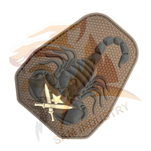 Parche de PVC con Logotipo en Relieve Personalizado, Parche de Goma Negra Termoadhesivo de Silicona 3D con Técnicas de Bordado para Prendas - Product Image 2