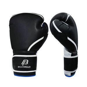 High Quality Leather Boxing <b>Gloves</b> for Gym Training Fitness Exercise Soft Padding Comfortable Secure Fit Waterproof Non-Slip - Product Image 1