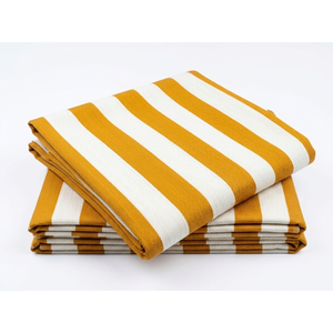 Rouleau de tissu rayé en nylon recyclé écologique, matériau durable et léger pour la production de sacs de courses et de sacs fourre-tout - Product Image 1