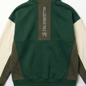 Sudadera con Capucha Aura Recovery de Invierno MALUZA INDUSTRIES, Estilo Urbano Oversize, 100% Algodón Felpa Premium, Hombros Caídos - Product Image 4