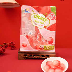 Deliciosos caramelos de lichi pelado con sabor dulce y fragante a lichi - Product Image 1