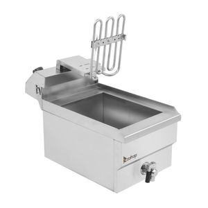 Friteuse électrique à réservoir unique en acier inoxydable EH101V 8,5 QT/8 L avec robinet bleu, 1700 W max, grande capacité 12,5 QT/11,8 L - Product Image 5