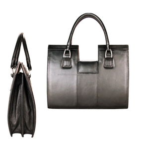 Sacs de bureau pour femmes sacs à main pour dames avec options de marque personnalisées vente en gros de sacs fourre-tout en cuir véritable pour femmes en peau de vache - Product Image 1