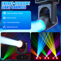 Projecteur à tête mobile 150W, 18 prismes, LED, contrôle DMX512, 8 gobos, éclairage de scène pour spectacle, discothèque, DJ, club, boîte de nuit