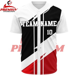 Camiseta de Béisbol Sublimada Personalizada, Corta, Ligera, de Tela Suave, Ajuste Cómodo, Transpirable, de Alta Calidad - Product Image 3