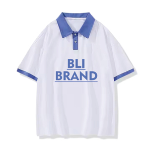 Nouvelle chemise d'été unisexe à manches courtes, décontractée, personnalisable, en coton, grande taille, brodée, respirante, pour le golf - Product Image 3