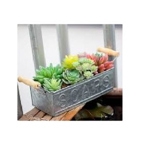 Jardinière de pots de fleurs en métal, différentes formes d'extérieur, jardinières galvanisées de qualité supérieure, vente en gros - Product Image 1