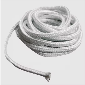 Cordon carré en fibre de verre tressé ignifuge industriel. - Product Image 3