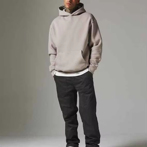 เสื้อฮู้ดดี้ผู้ชายผ้าฝ้าย 100% เสื้อฮู้ดดี้ผู้ชาย - Product Image 4