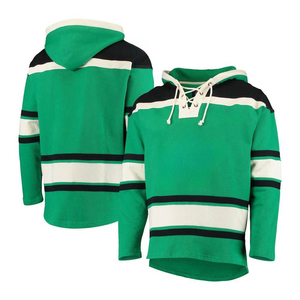 Sweat à capuche unisexe de hockey sur glace de qualité supérieure, confortable et tendance, avec lettres sur le devant, vente en gros - Product Image 6