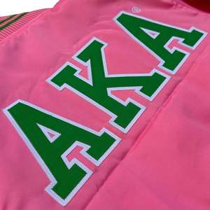 Veste Bomber Sororité Alpha Grecque 1908 pour Femme, Style Universitaire, Vintage, Veste de Sport, Veste de Sororité Alpha Grecque - Product Image 4