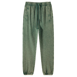 Pantalones de chándal más vendidos con lavado ácido, personalizados al por mayor, estilo urbano, de algodón, pesados, joggers, pantalones cargo con lavado ácido para mujer - Product Image 1