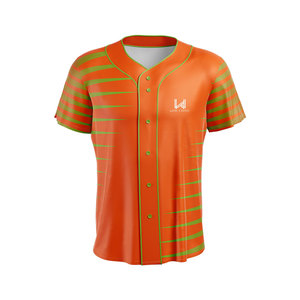 Maillots personnalisés pour équipes de baseball/softball féminines universitaires – Impression numérique estivale du logo frontal, manches courtes, tissu extensible quadridirectionnel - Product Image 2
