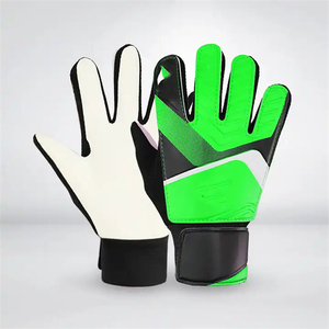Football Goalkeeper Gloves Full Finger Non-Slip PU Material Finger Thumb Protection Pull-On Closure Adjustable Wrist Strap - Product Image 3