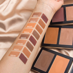 Poudre Bronzante Double Contour Minérale Imperméable Haute Pigmentation, Compacte et Modulable pour Sculpter les Os des Joues et la Ligne du Menton - Product Image 2