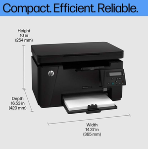 Impresora láser multifunción asequible para el hogar, LaserJet Pro M126nw, imprime, copia y escanea, con impresión móvil fácil. - Product Image 2