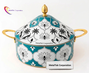 Trending Arabic Stainless Steel Luxury Food Warmer 2-3L Heavy Duty Designer Hot Pot Rust Proof Commercial Casserole Coockware - Product Image 1