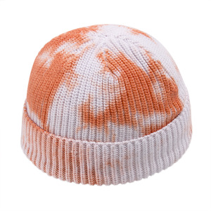 High Quality Winter <b>Plain</b> Dyed Custom Knit Beanie Hat 100% Acrylic Warm Knitted Beanie new 2026 - Product Image 4
