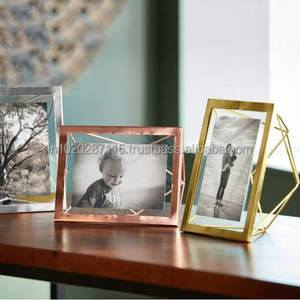 Cadre photo en métal, cadre photo en métal de qualité supérieure pour une décoration élégante de la maison, chambre à coucher, salon, étagère, table, accent - Product Image 2