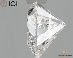 Premium 1.50 CT. Diamant CVD cultivé en laboratoire de coeur 6.90 MM, certificat IGI de clarté de la couleur VS1 de D pour la bague d'amour d'étincelle de chérie - Product Image 5