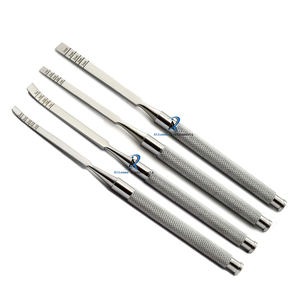 Juego de Cinceles Dentales para Hueso, 4 Cinceles Osteótomos Quirúrgicos Manuales para Cirugía de Implantes Orales, Acero Inoxidable de Precisión, Duradero - Product Image 6